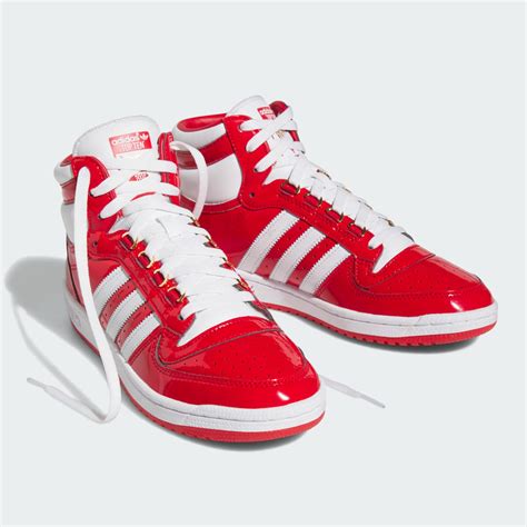 adidas top ten patent leather.